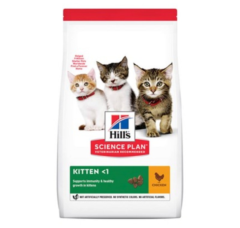 Hills Kitten Tavuk Etli Yavru Kedi Maması 1,5 Kg