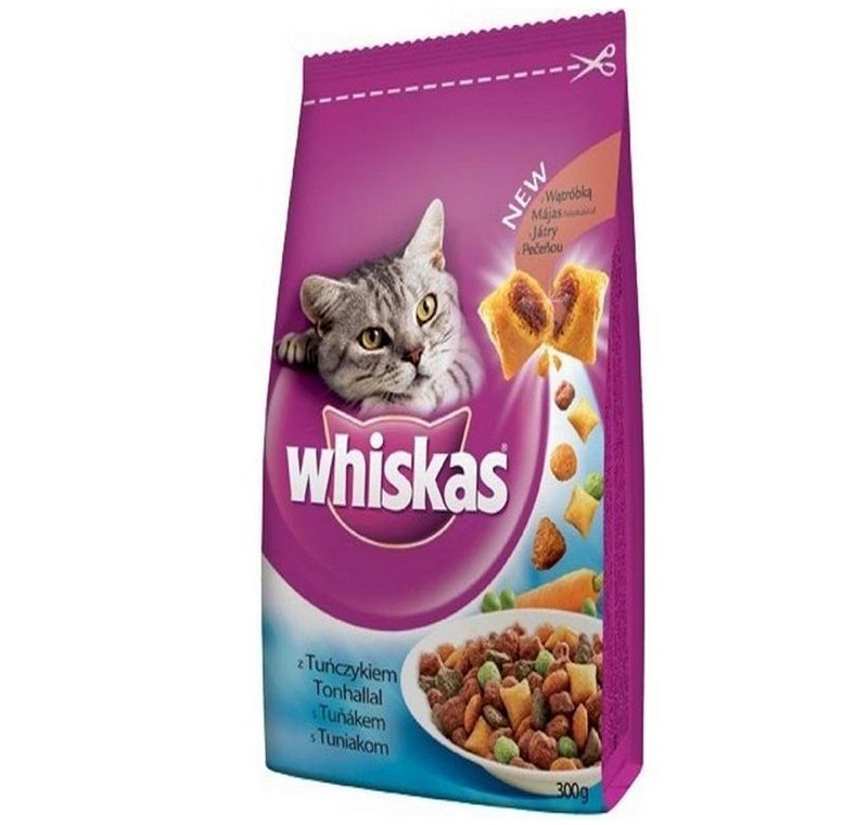 Whiskas Ton Balıklı ve Sebzeli Kedi Kuru Maması 4 Kg.