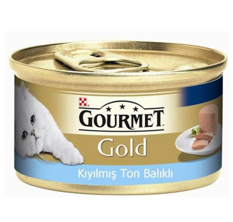 Gourmet Gold Kıyılmış Ton Balıklı Kedi Konservesi 85 Gr -