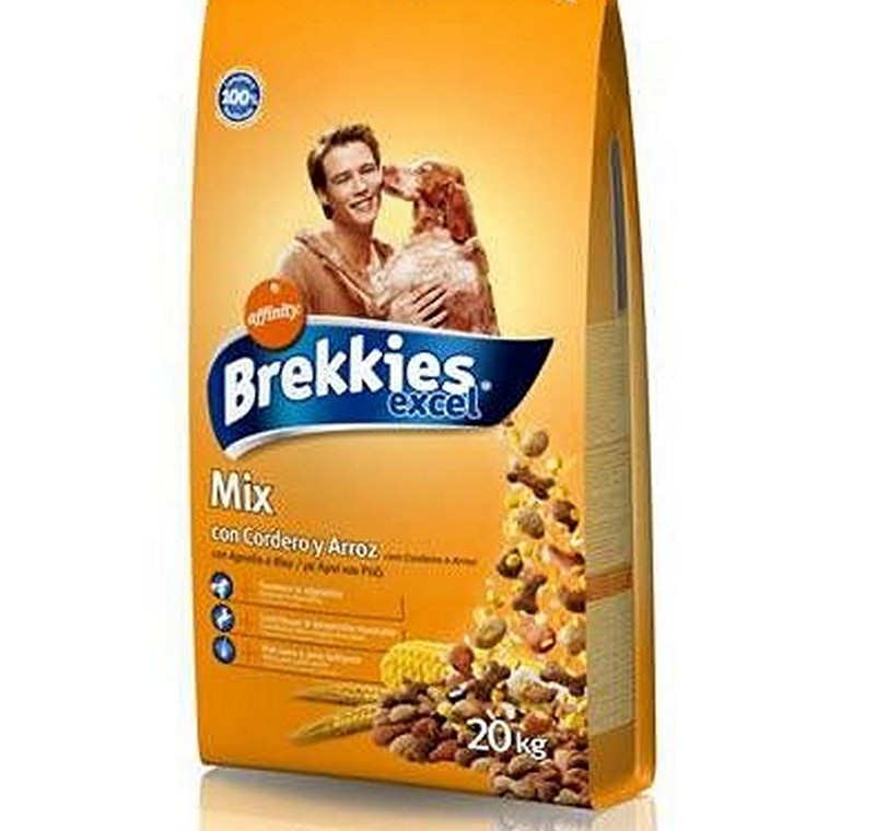 Brekkies Excel Dog Mix Lamb&Rice Kuzu Etli Yetişkin Kuru Köpek Maması 20 Kg -