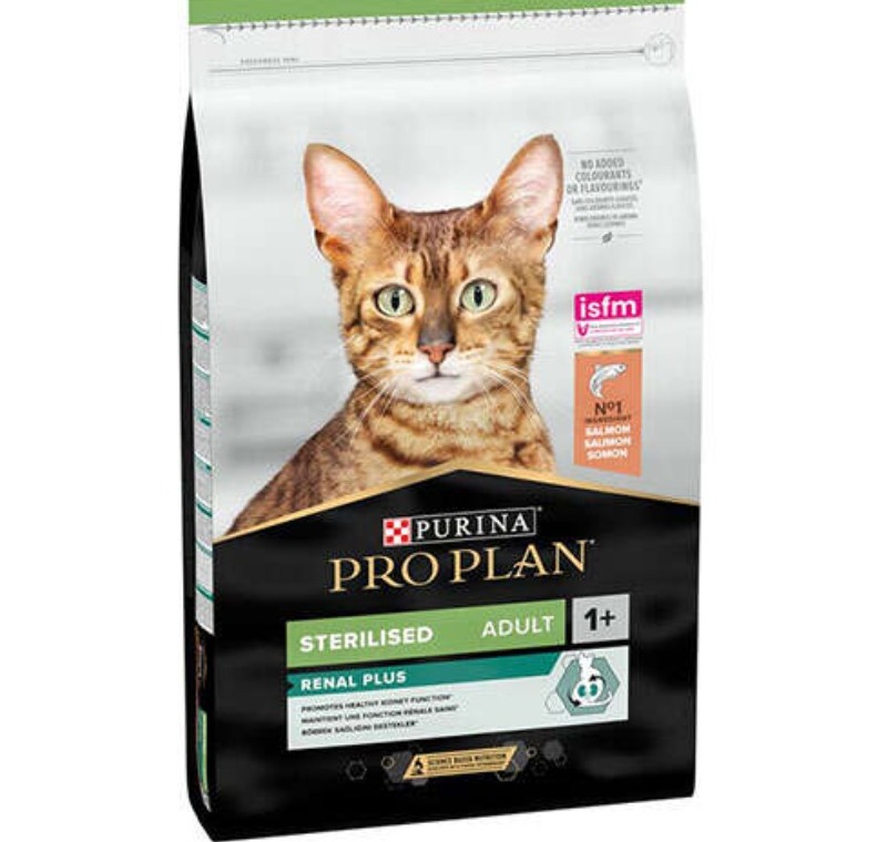 Pro Plan Kısırlaştırılmış Somon Balıklı Kedi Maması 3 Kg -