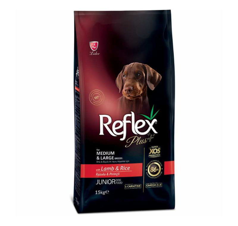 Reflex Plus Medium&Large Kuzulu Orta ve Büyük Irk Yavru Köpek Maması 3 Kg -