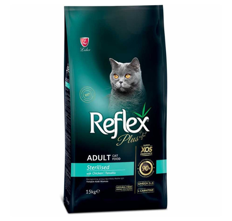 Reflex Plus Sterilised Tavuklu Kısırlaştırılmış Kedi Maması 1,5 Kg -